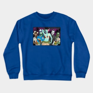 Monster's Luau version 2 Crewneck Sweatshirt